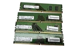 Lot 4X 4GB (16GB) Kingston & Micron Mixed Speed Desktop Memory. Fixed Price $45.00.