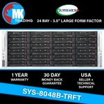 Supermicro SYS-8048B-TRFT 24B Lff 4U Server -V3- Choose Cpus/ram Wholesale. Fixed Price $787.00.