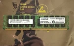 Crucial 8GB 4RX8 PC3L-8500R DDR3 1066MHZ Ecc Registered Server Ram. Fixed Price $10.99.