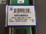 2X2GB (4GB) Total / Kingston DDR3 PC3-10600 Udimm New Sealed Desktop Memory Ram. Fixed Price $11.99.