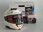 Sena Impulse Smart Helmet Medium White Mesh Bluetooth Modular Dot Pinlock. Fixed Price $499.99.