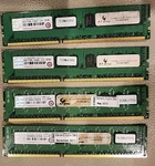 Lot Of 4 Pcs Transcend TS128MLK72V3U 1GB Memory 1333 Mhz, DDR3 Creo. Fixed Price $125.00.