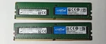 2X8GB PC4-17000 DDR4 2133MHZ Registered Ecc Server Memory Module (1RX4). Fixed Price $44.98.