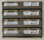 16GB (4X4GB) Crucial CT51272BB1339 PC3-10600R Server Memory Ram. Fixed Price $20.20.